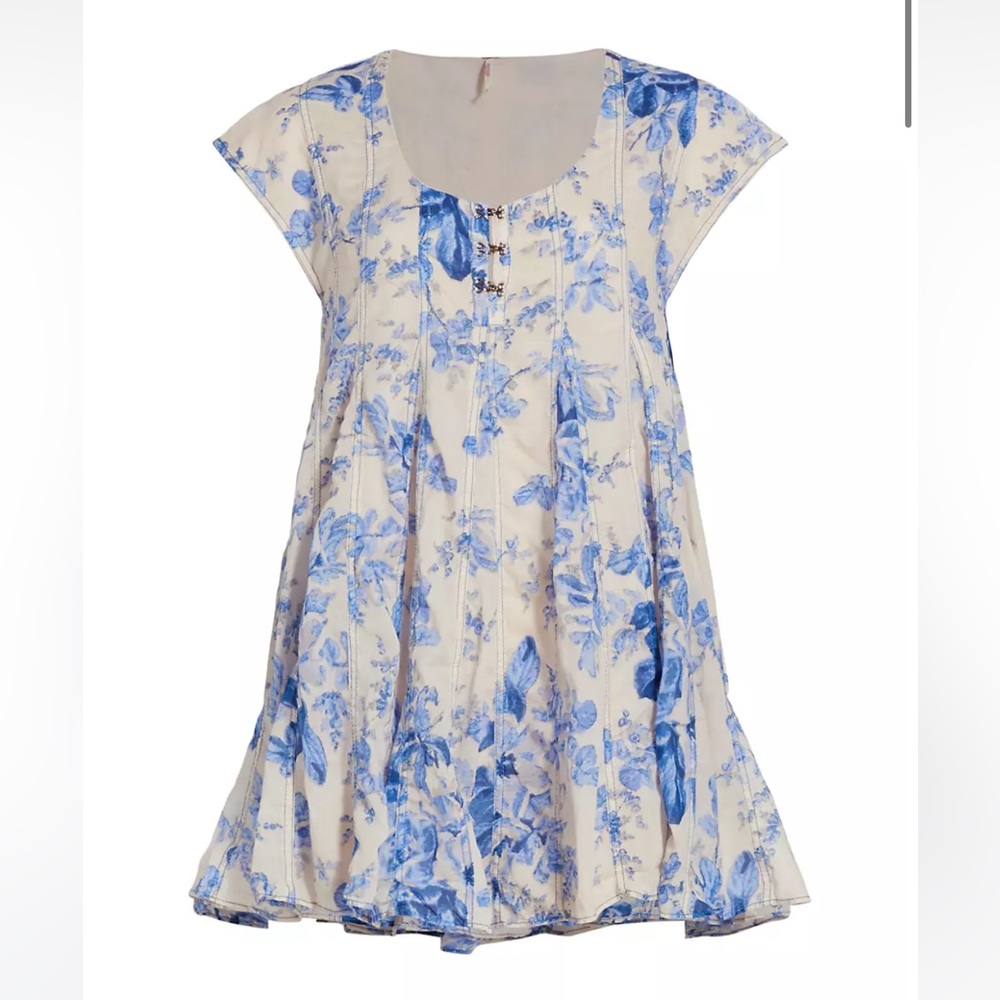 Sully Floral Trapeze Minidress